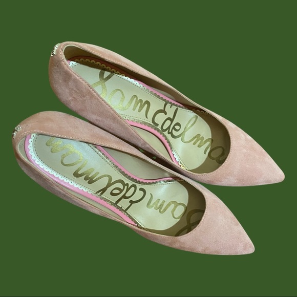 COPY - Baby pink suede stilettos - Hazel Pump - Picture 5 of 5